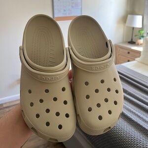 Crocs “bone” color